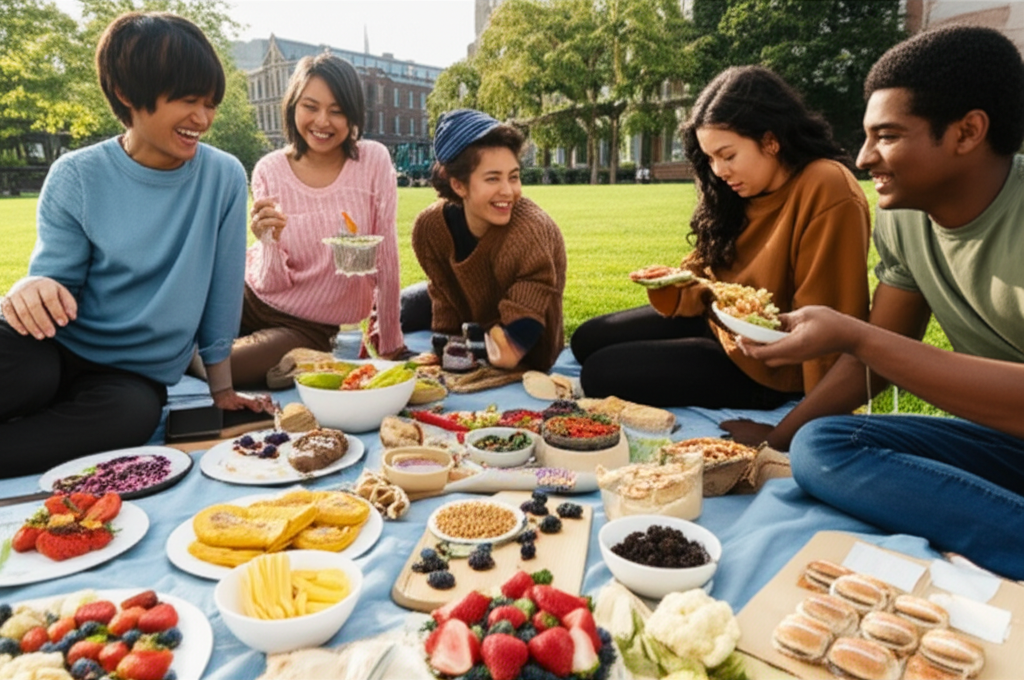 Campus food event